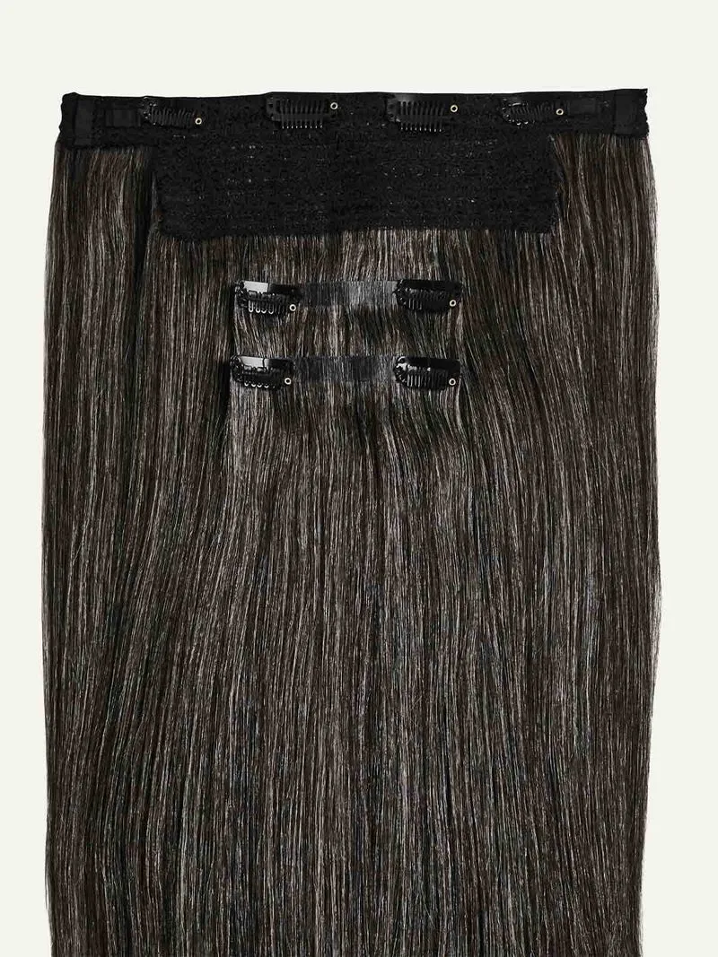 20" Dark Gray Halo® Hair Extensions (180g)
