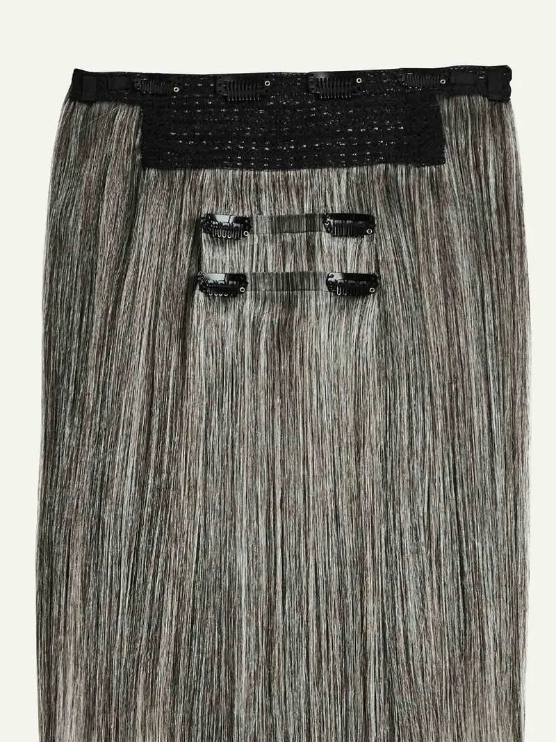 16" Light Gray Halo® Hair Extensions (140g)