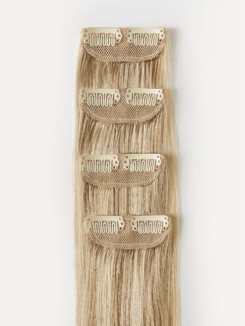 12" Dimensional Beige Blonde Scalp Hair Fill-Ins (30g)