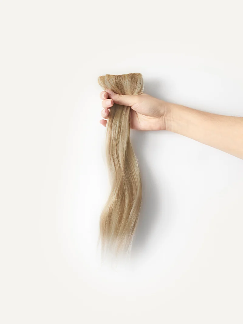 12" Dimensional Beige Blonde Scalp Hair Fill-Ins (30g)