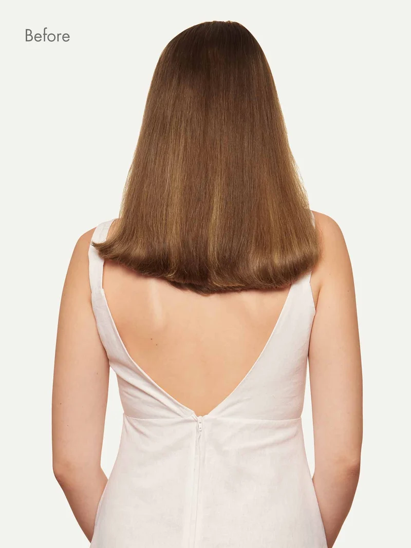 20" Classic Chestnut Brown Balayage Clip-Ins (220g)