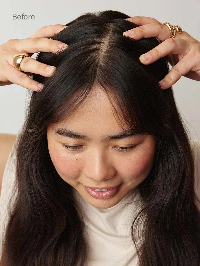 16" Off Black Scalp Hair Fill-Ins (40g)
