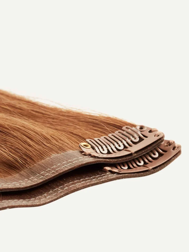 16" Natural Red Thinning Hair Fill-Ins (80g)