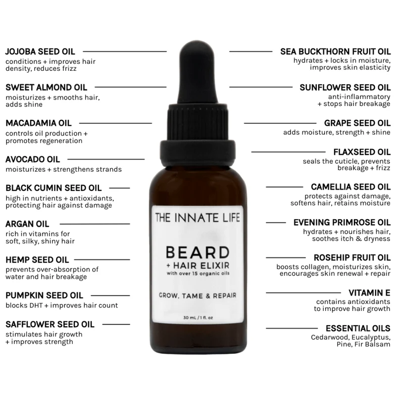 Beard + Hair Elixir 30 ml