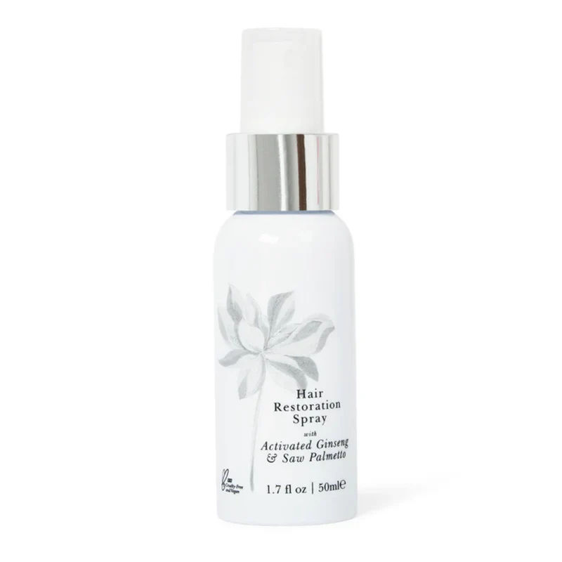 White Lotus Activated Ginseng & Saw Palmetto Hair Spray 50ml