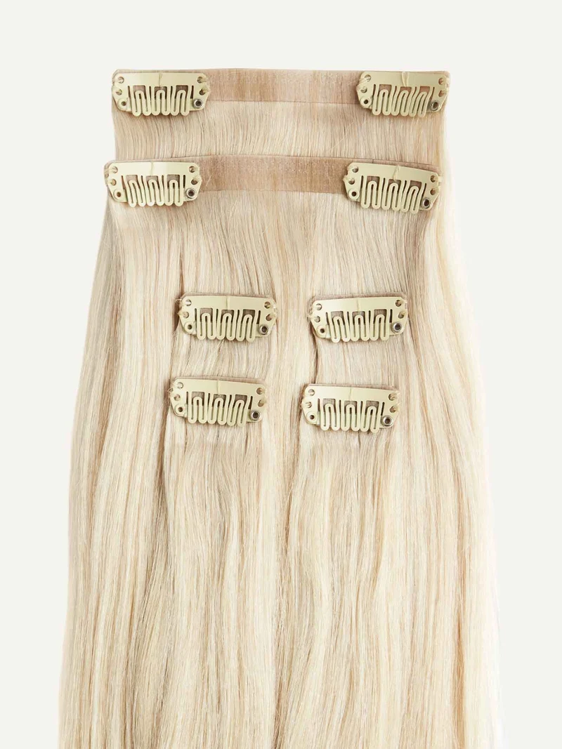 20" Platinum Blonde Thinning Hair Fill-Ins (95g)