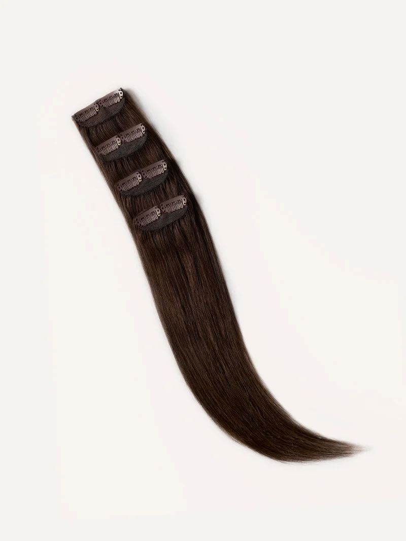 12" Chocolate Brown Scalp Hair Fill-Ins (30g)