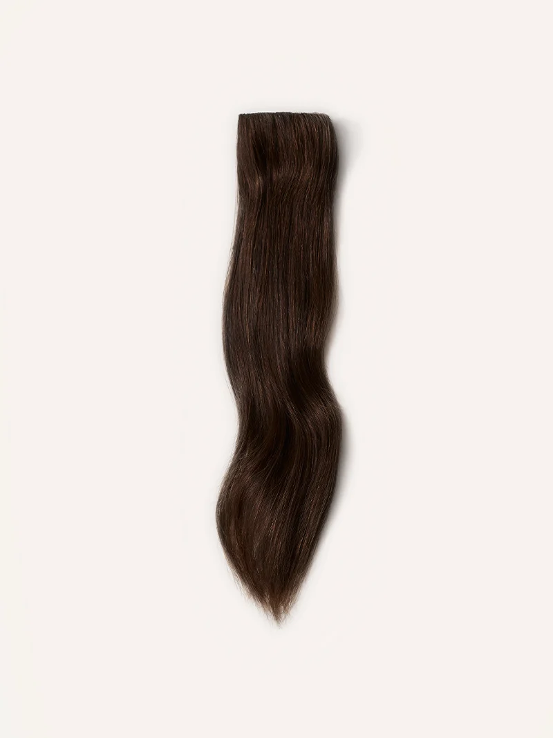 12" Chocolate Brown Scalp Hair Fill-Ins (30g)