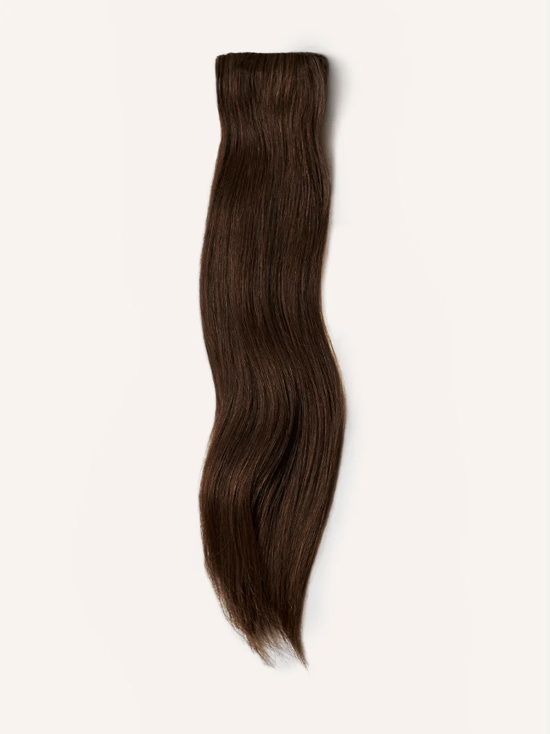 16" Chocolate Brown Scalp Hair Fill-Ins (40g)