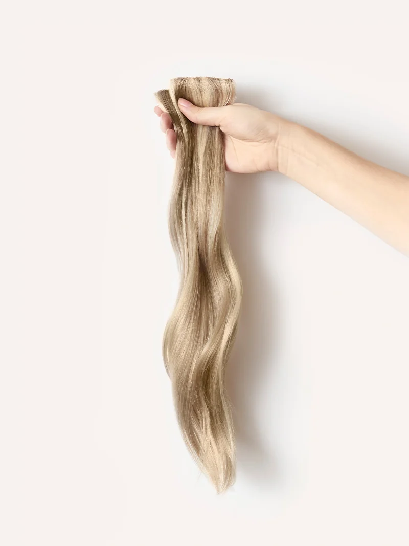 16" Dimensional Cream Blonde Scalp Hair Fill-Ins (40g)
