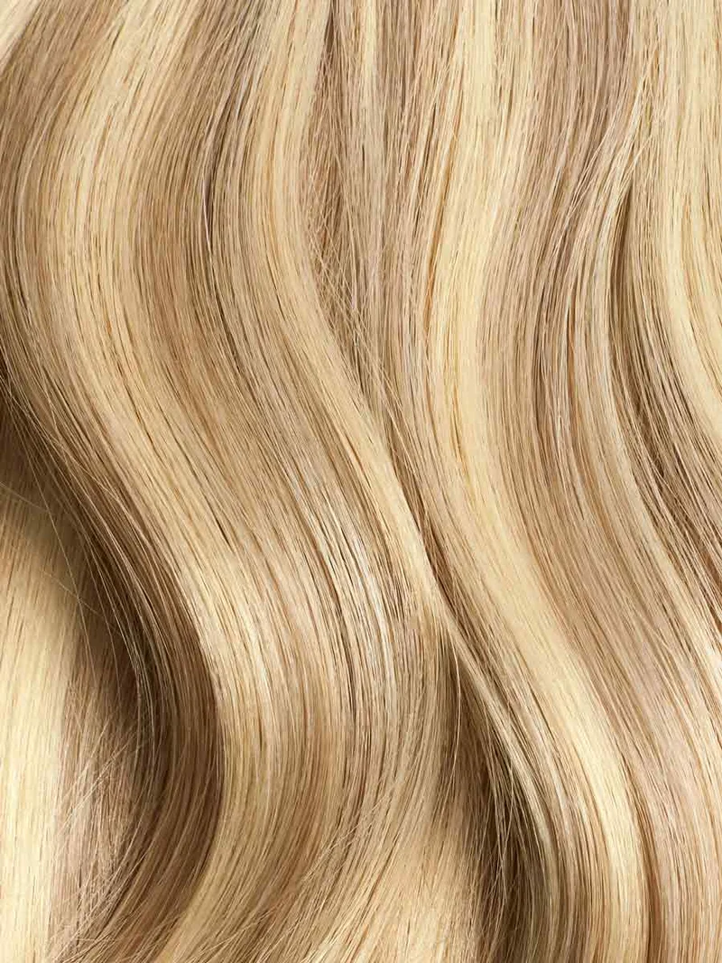 16" Dirty Blonde Highlights Scalp Hair Fill-Ins (40g)