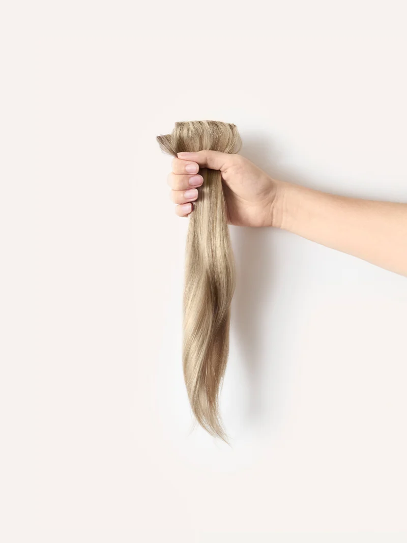 12" Dimensonal Cream Blonde Scalp Hair Fill-Ins (30g)
