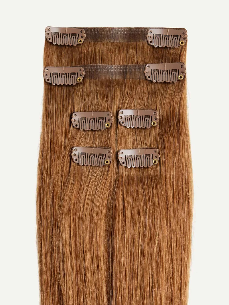 12" Natural Red Thinning Hair Fill-Ins (50g)