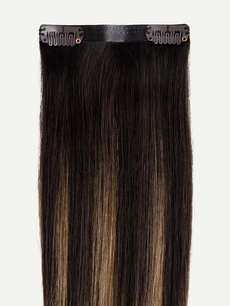 20" Mocha Bronde Balayage Thinning Hair Fill-Ins (95g)