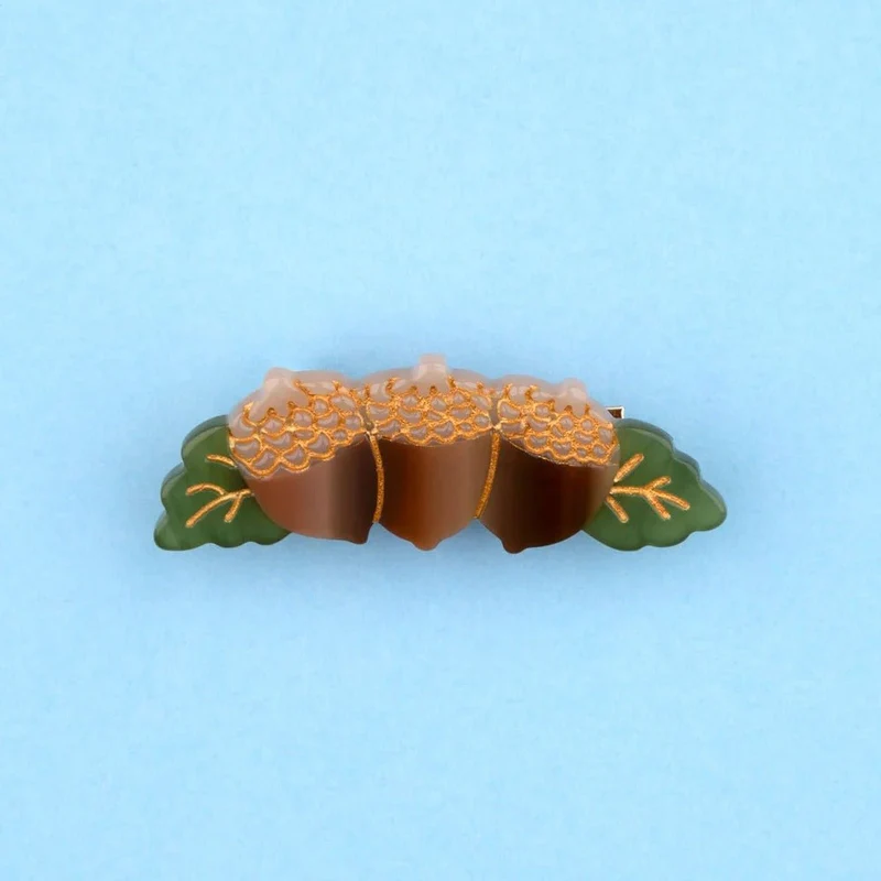Acorns Hair Clip