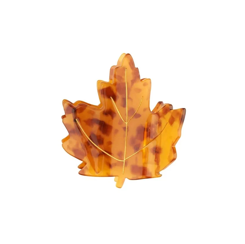 Maple Leaf Hair Claw