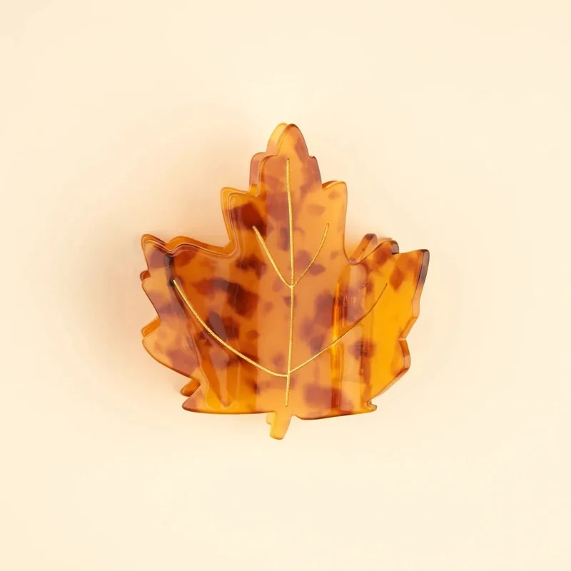 Maple Leaf Hair Claw
