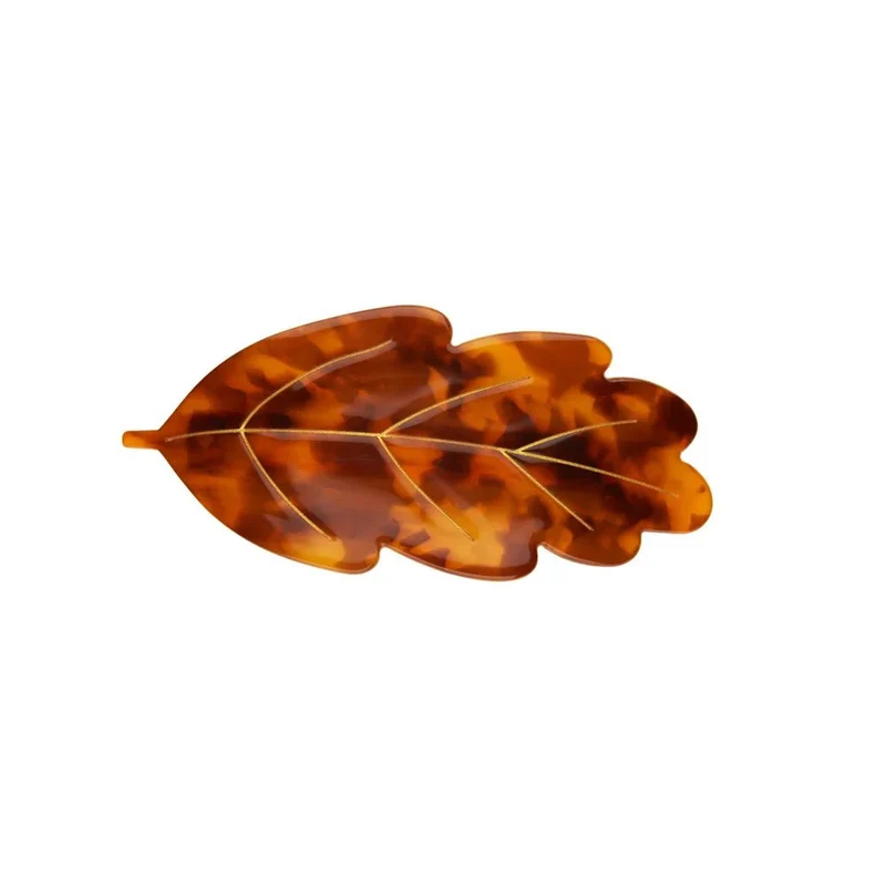 Leaf French Barrette