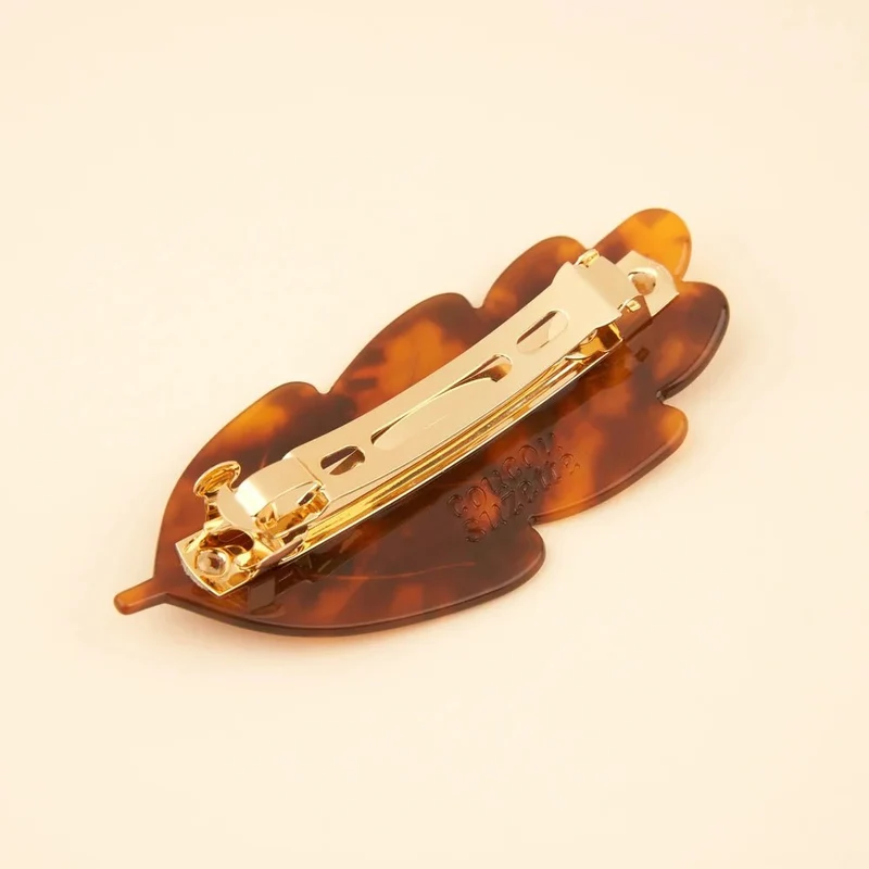 Leaf French Barrette