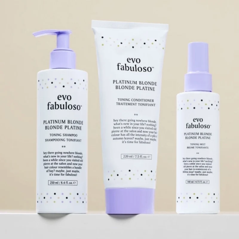 EVO Fabuloso Platinum Toning Shampoo