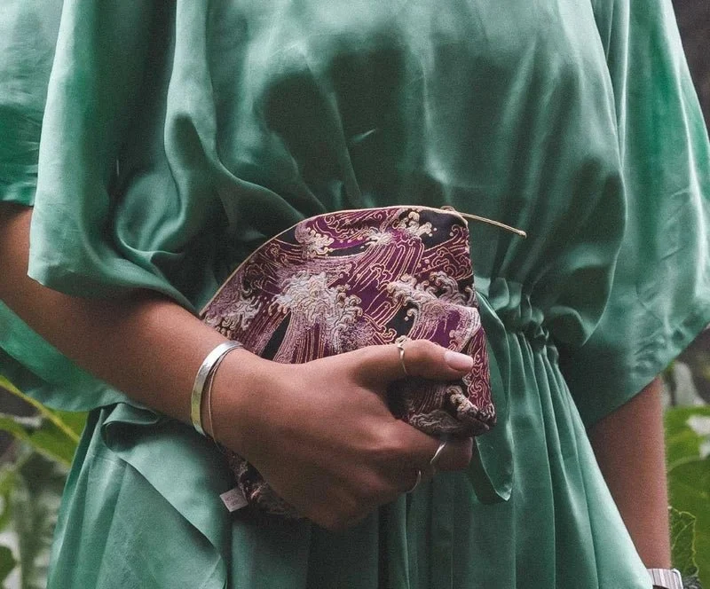 Lavender Make-Up Bag British Jade