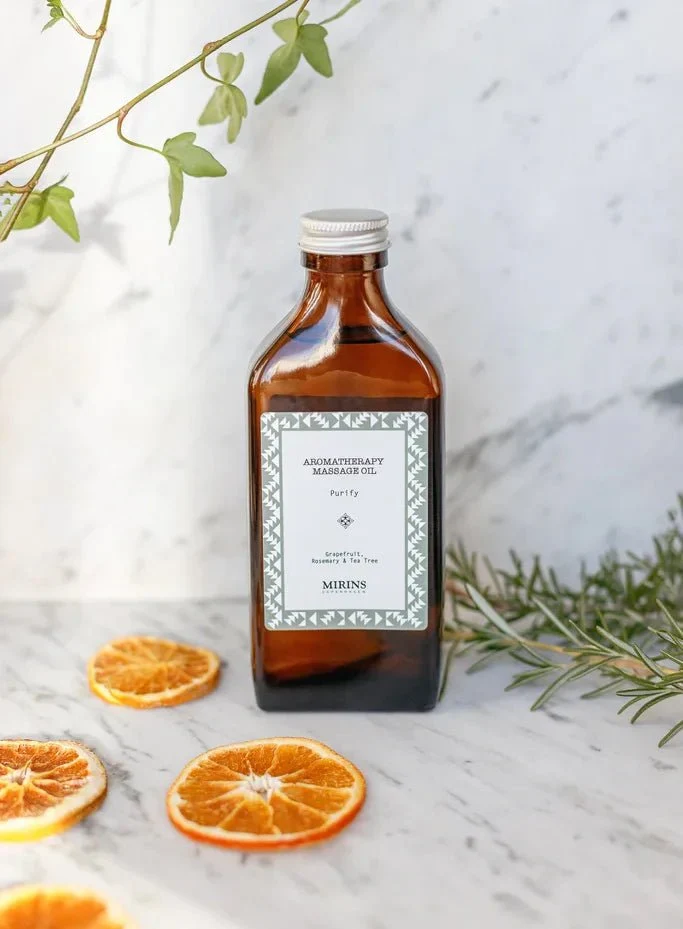 Massage Oil Purify - Grapefruit, Rosemary & Tea Tree 200 ml