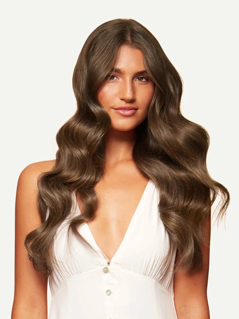 20" Classic Neutral Brown Clip-Ins (220g)