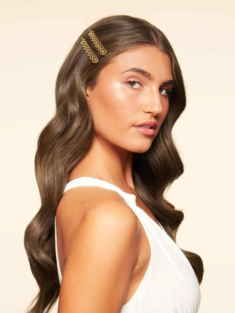 20" Classic Neutral Brown Clip-Ins (220g)