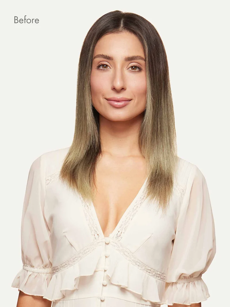 20" Classic Ash Brown Highlights Clip-Ins (160g)