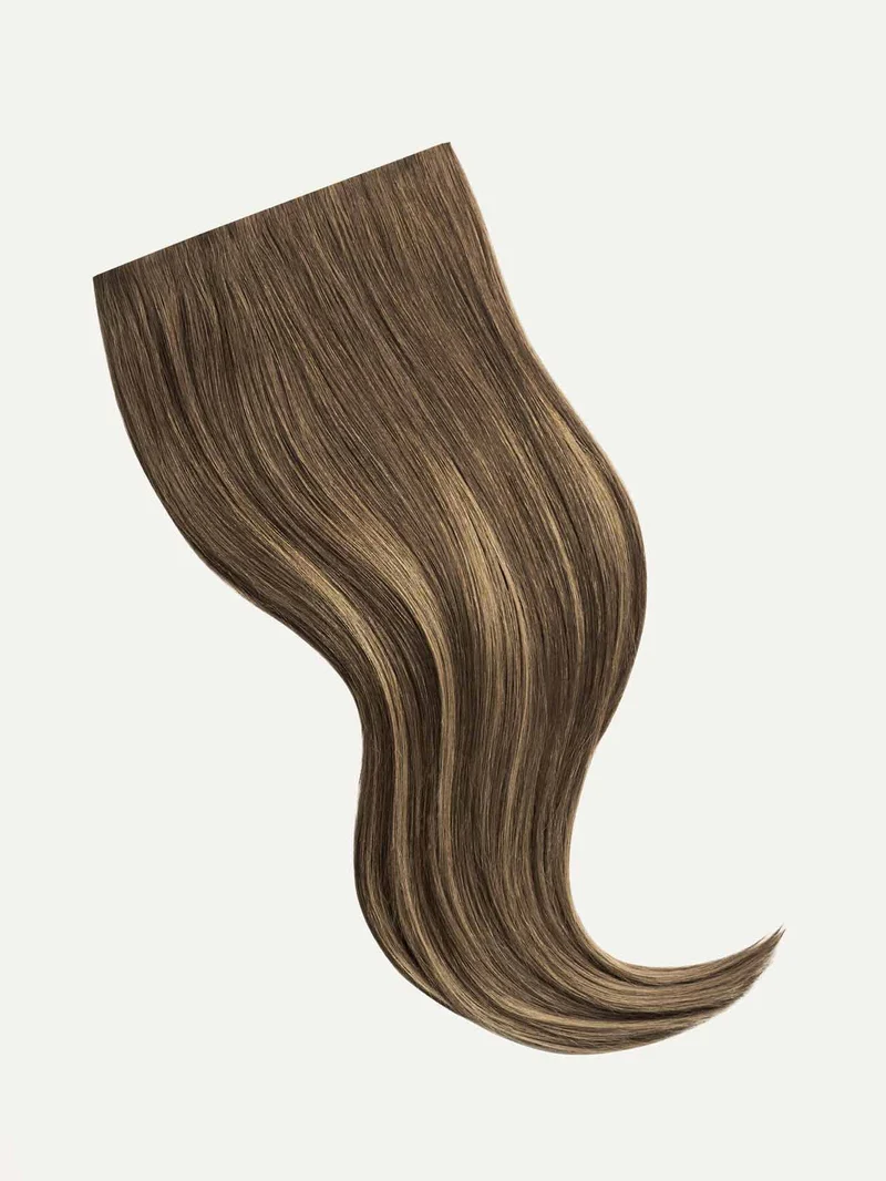 20" Classic Ash Brown Balayage Clip-Ins (220g)