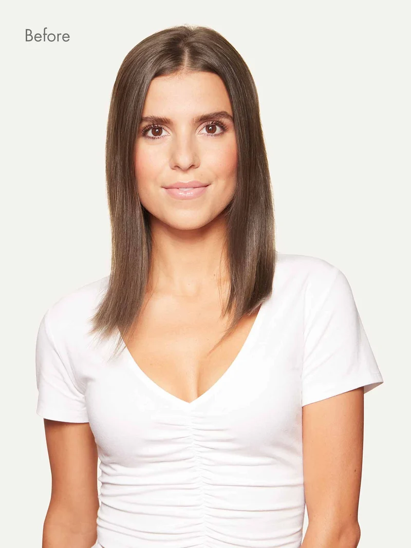 20" Classic Ash Brown Balayage Clip-Ins (160g)