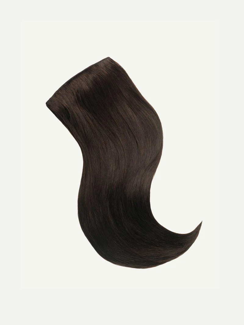 20" Classic Dark Brown Clip-Ins (160g)