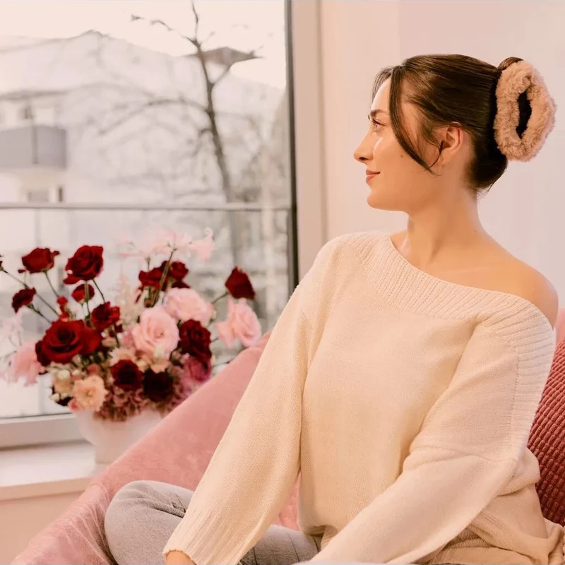 CLIPSTAR L Fluffy Companion Hair Clip