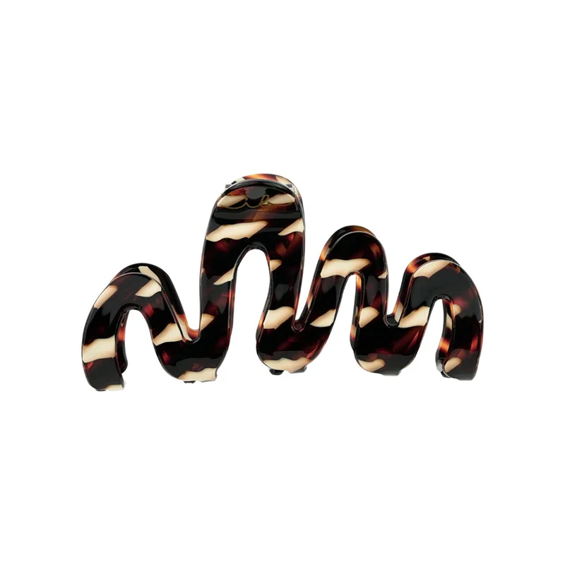 Clipstar Cacao Cream Large Elegant Hair Clip