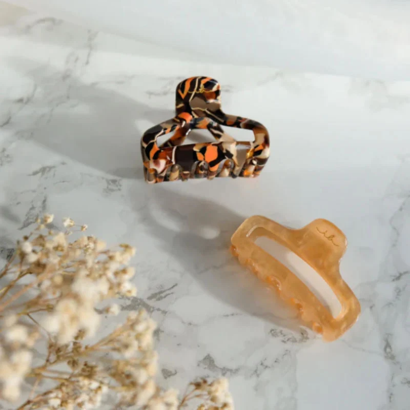 CLIPSTAR Golden Roar Hair Clip Set 2pc