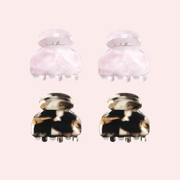 CLIPSTAR Petit Four Hair Claw Clip 4pc