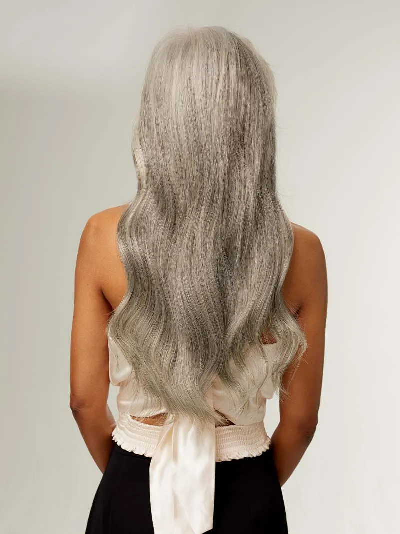 20" Classic Light Gray Clip-Ins (160g)