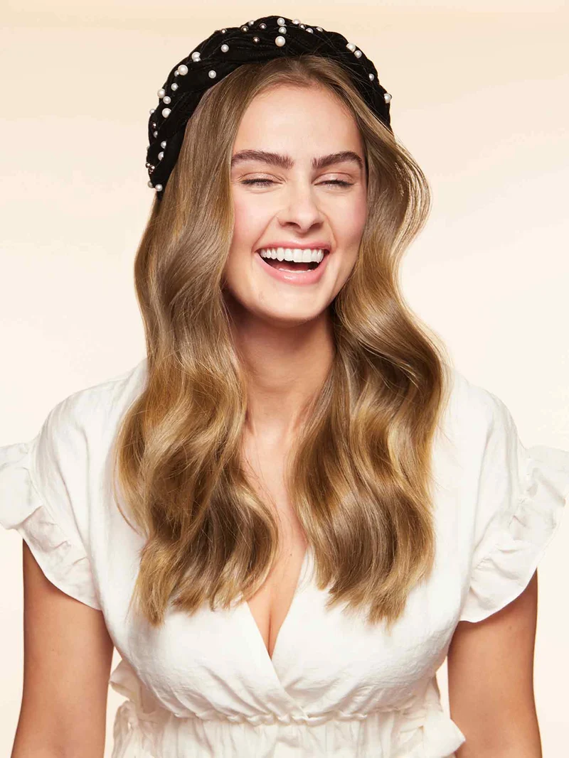 16" Classic Chestnut Brown Balayage Clip-Ins (160g)