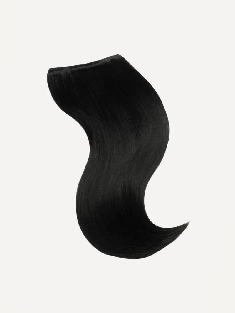 16" Classic Jet Black Clip-Ins (160g)