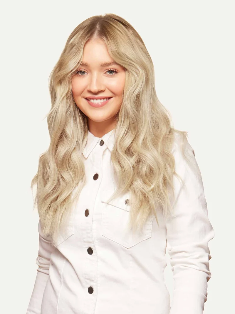 16" Classic Dimensional Beige Blonde Clip-Ins (160g)