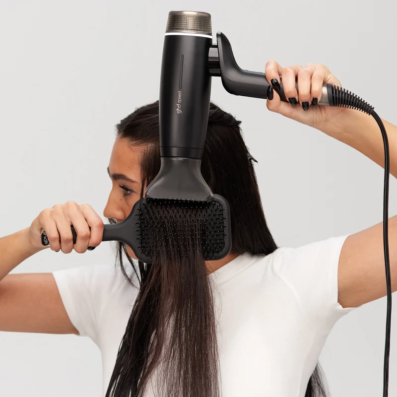 ghd speed ultra-fast hair dryer matte black