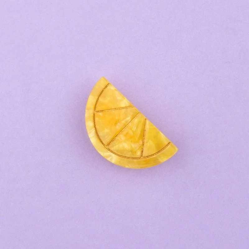 Lemon Hair Clip