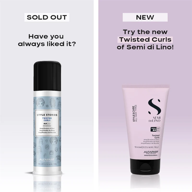 Semi di Lino Style&Care Twisted Curls 150ml