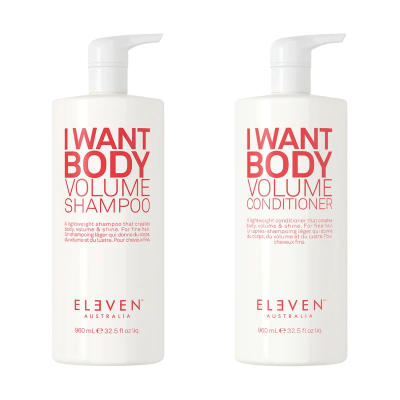 ELEVEN Australia Volume Shampoo & Conditioner set 2x960ml