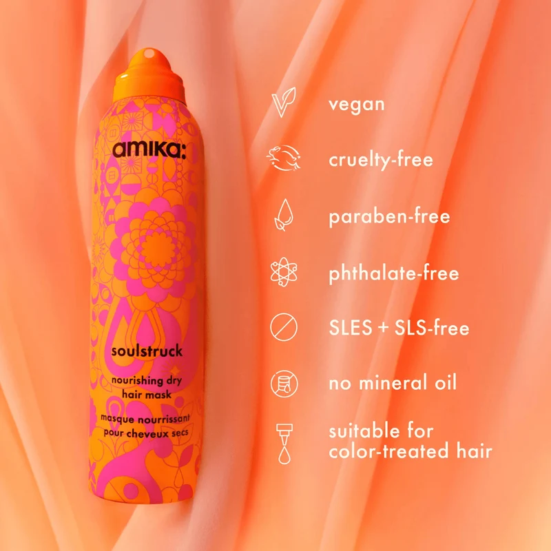 amika soulstruck nourishing dry leave-in hair mask 200ml