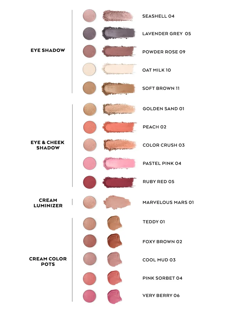 Imbe Eye Shadow Refillable & Refill 3,5 g