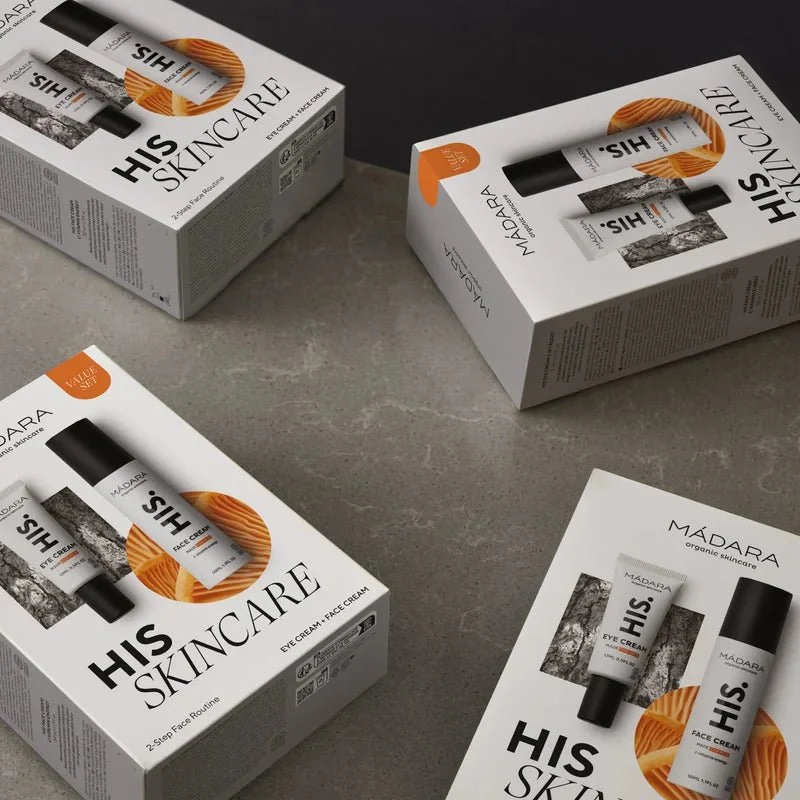 HIS Skincare 2-Step Face Routine Set
