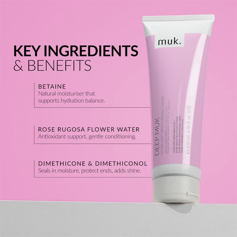 Deep Muk Ultra Soft Moisturising Cream 200ml