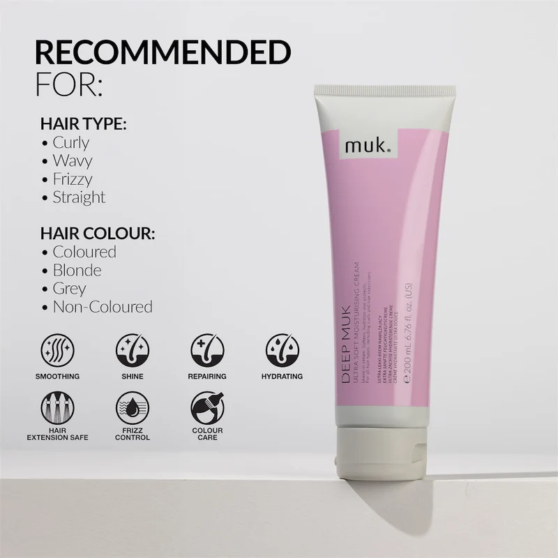 Deep Muk Ultra Soft Moisturising Cream 200ml