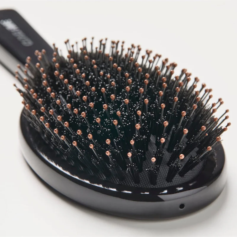 Luxury Bristle Dressing Brush - Black
